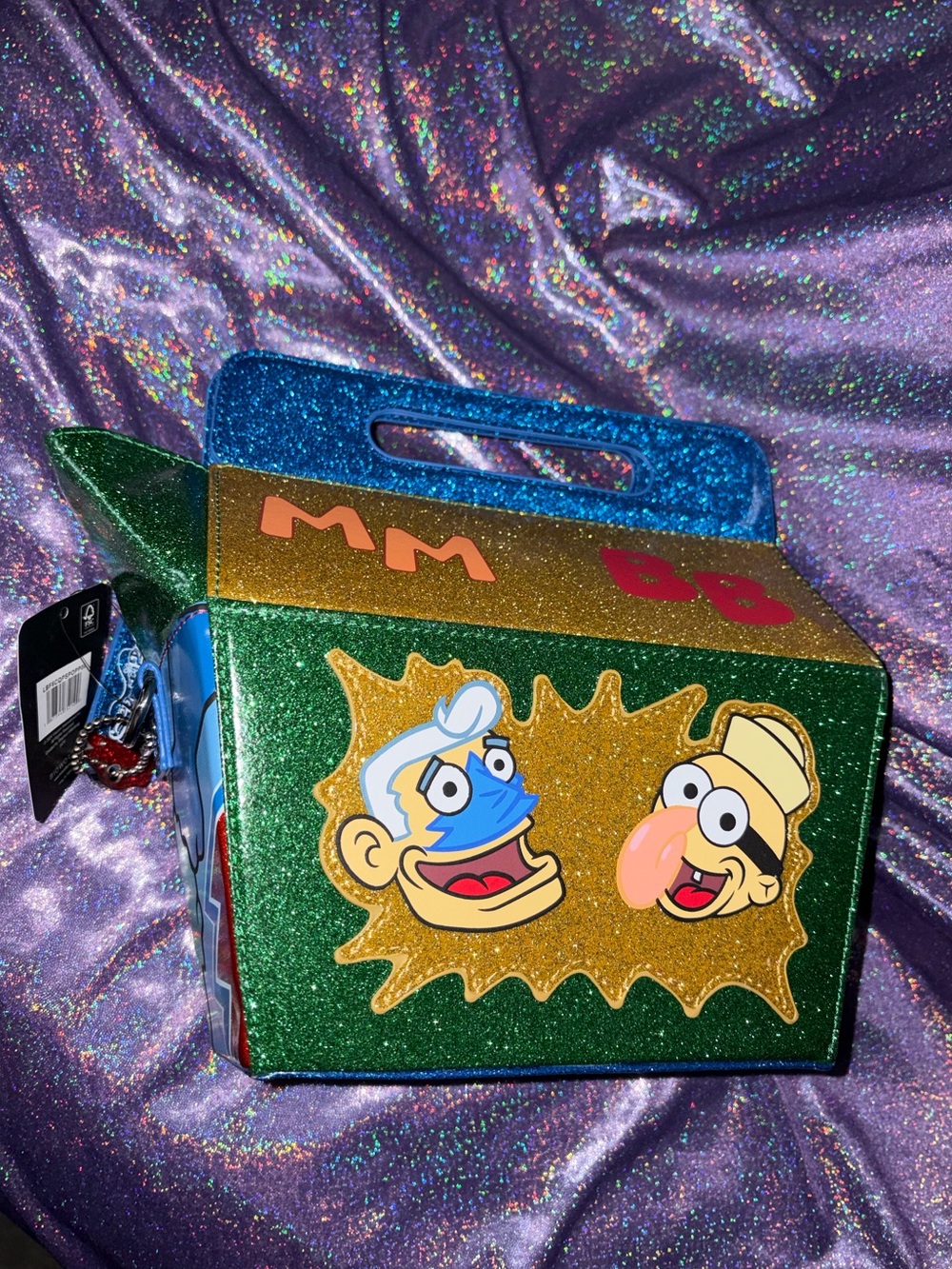 SpongeBob Mermaid Man & Barnacle Boy Kiddie Meal Crossbody